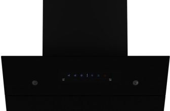 Crompton CHD-ISI60FLE-IND 1352 CMH 59.7 cm Intelli Sense 60cm|Slant Glass|Intelli Auto Clean|Low Noise Auto Clean Chimney(Wall Mounted, Black)