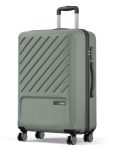 Safari Large Symphony 76cm Trolley Bag Hard Case Polypropylene, 8 Spinner Wheels, 360 Degree Wheeling Carry on Luggage, Travel Bag, Suitcase for Travel, Trolley Bags for Travel, Thyme Green