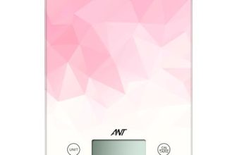Ant AEKS300 Digital Food Kitchen Scale, Digital Grams and Ounces for Weight Loss, Baking, Cooking, Keto and Meal Prep, LCD Display, weighs up to 7Kgs_White