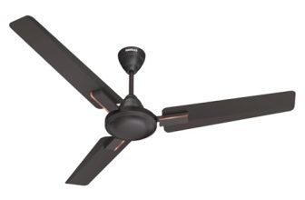 Havells 1200mm Ambrose Neo Energy Saving Ceiling Fan| High Speed, High Air Delivery| Strong & Powerful Motor|Air Delivery: 220 m³/min| Speed: 370 RPM| 2 Year Warranty |(Pack of 1, Smoke Brown)