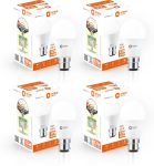 Orient Electric 12 W Basic Round B22 LED Bulb(White, Pack of 4)