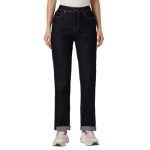 Women Blue High Waist Straight Fit Jeans