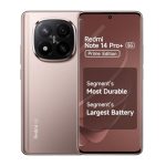 Redmi Note 14 Pro+ 5G Prime Edition (Champagne Gold, 8GB RAM, 128GB Storage) | Snapdragon 7s Gen 3 Processor | AMOLED Display | Dual Nano-SIM | 6200mAh Battery | Corning Gorilla Glass Victus 2