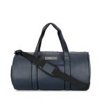 Lavie Sport Olympic Leatherette Unisex Gym Duffle Bag | Stylish & Spacious Weekender for Gym, Sports, Training | 23 Cm, Navy