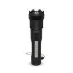 Goldmedal Torcia 40 5W LED Rechargeable Torch Light | Long Range Beam | 6 Light Modes | Up to 6 Hours Battery Backup | Type C Charging | Zoomable Flashlight for Camping,Hiking & Emergency Use