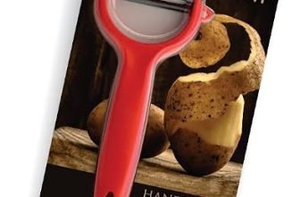 Ganesh Stainless Steel Handy Plus Peeler Kitchen Tool for Home & Professional Use