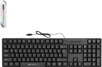 ZEBRONICS K20 Keyboard and Cable Protector .(Set of 2). Combo Set(Multicolor)