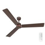 Bajaj Classico Sleek Plus 5S 1200MM (48”) BLDC Ceiling Fan with Remote | BEE 5 Star Rated Energy Efficient | Power Saving | Sleek Compact Design | High Air Delivery |2-Year Warranty |Red Walnut