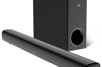 boAt Aavante Bar Mystiq, 100W Signature Sound, 2.1 CH, Multi-Connectivity Modes, EQ Modes, Remote Control, Bluetooth Sound Bar, Home Theatre Soundbar Speaker (Pitch Black)
