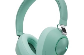 Zebronics Duke (2026 Upgrade) Wireless Headphone, BT v5.3, Upto 60 hrs Playback, 40mm Drivers, Deep Bass, ENC, Gaming Mode, Dual Pairing, LED Lights, Media/Volume Control, Call Function (Green)