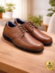 Bata Lace Up For Men(Brown , 7)
