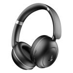boAt 2025 Launch Rockerz Prime 415, 360 Spatial Audio, 120H Battery, 40mm Drivers, AI-ENx Tech, Beast Mode, ASAP Charge & App Support, Bluetooth Headphones, Wireless Headphone with Mic (Black Sabre)