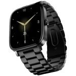 Noise Quad Call 1.81″ Display, Bluetooth Calling Smart Watch, AI Voice Assistance, 160+Hrs Battery Life, Metallic Build, in-Built Games, 100 Sports Modes, 100+ Watch Faces, 5 Watts (Elite Black)