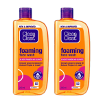 Clean & Clear Foaming 480ml| Clinically proven| Pimple & Acne removal Face Wash(480 ml)