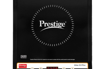 Prestige 1600 W Induction Cooktop Push Button(Black, Atlas 3.0 Plus)