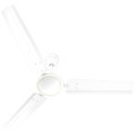 Havells REO Vaayu 1200mm ES Ceiling Fan | High Speed, High Air Delivery | Strong & Powerful, Air Delivery: 220CMM| RPM: 370| 2 Year Warranty | (Pack of 1, White)