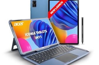 Acer Iconia Tab iM11-12M with Stylus Pen| 11.45” IPS Display, G99-8781 Processor, 8GB RAM + 256GB Storage, 16MP Rear+8MP Front Camera,Wi-Fi + 4G LTE(Calling), Android 14,BT 5.2, Slim Metal Body,Blue