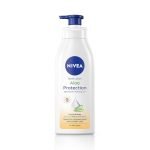 NIVEA Aloe Protection Body Lotion 400 ml | UVA UVB filters | 72H Moisturization| Aloe Vera Extracts | Dep Moisture Serum | Men and Women | All Skin Type