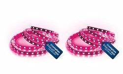 Crompton 25W LED Strip Light | 5 Meter Pink Light | Roll with 300 LEDs | 22 Lumens/LED | Bright & Energy Saving | Flexible Lighting | Without Driver | Pack of 2