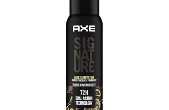 Axe Signature Dark Temptation No Gas Deodorant Bodyspray for Men 154 ml
