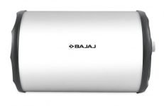 Bajaj Majesty Pro Horizontal Geyser 15 L (Center pipe)| Glassline coated tank | Shock resistant body | Warranty: 7 Yr Tank, 2 Yr Comprehensive | BEE Rating 4 Star | Suitable for low ceiling heights