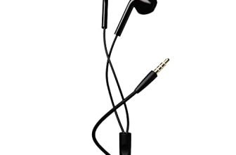boAt Bassheads 105 Wired in Ear Earphones with Mic (Black)