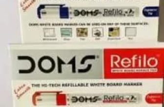 DOMS White Board Marker (Set of 40, Blue, Black, Red, Green) (Set of 4, Black, Blue, Red, Green)