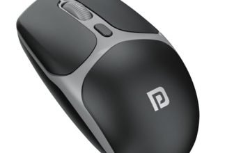 Portronics Toad 103 Wired Optical Mouse with 2400 DPI, Plug & Play, Ambidextrous, Hi-Optical Tracking, 1.5M Cable Length, 30 Lakhs Click Life, Ergonomic Mouse for Comfortable All-Day Grip (Black)