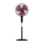 Orient Electric Stand 87 400 MM Pedestal Fans | 100% Copper Motor, High Air Delivery | Millitary Grade Guard | 3 Speed Control, Adjustable Height| Stand Fan for Home |2 Year Warranty by Orient | Red
