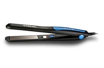 Nova NHS 841 Selfie Hair Straightener for Women (Blue)