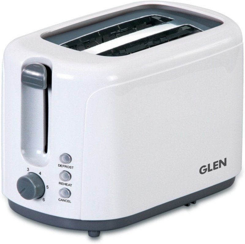 Glen SA-3019 750 W Pop Up Toaster(White)