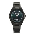 Titan Classique Big Date Analog with Green Dial Dark Gun Stainless Steel Strap Watch for Men – 90219QM01