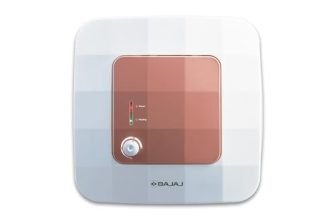Bajaj Maestro 25 L Storage Water Heater For Home | 4 Star Rated Geyser For Bathroom & Kitchen | Child Safety Mode | 2 Years Warranty 【White & Beige】