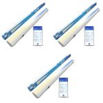 PHILIPS Smart Wi-Fi LED Batten 24-Watt WiZ Connected (Pack of 3) (Shades of White + Tuneable + Dimmable + Pre-Set Modes) (Compatible with Amazon Alexa and Google Assistant)