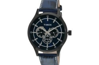 TIMEX Round 43mm Blue Dial Analog Men Watch – TW000T312