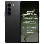 OnePlus Nord CE6 Lite | 6GB+128GB | Hyper Black | Segment’s Fastest Dimensity 7400 Apex Processor | 7000mAh Battery | Segment’s Highest 144Hz Refresh Rate | 50MP Main Camera, 4K Video Recording