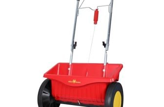 WOLF-Garten 5450000A Perfect Spreader, Spreading Width 43 cm, 16L Container, Light & Manoeuvrable, Ideal for Spreading Seeds, Fertilizer, Sand – WE 430