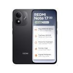 Redmi Note 17 5G (Dark Night, 8GB RAM, 128GB ROM) | 8000mAh Battery + 45W Fast Charging | 6.99″ TrueColour AMOLED | Snapdragon 4 Gen 4 | 50MP Dual AI Camera | Corning® Gorilla® Glass 7i | IP65