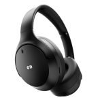 GOBOULT Q Over Ear Bluetooth Headphones with 70H Playtime, 40mm Bass Drivers, Zen™ ENC Mic, Type-C Fast Charging, 4 EQ Modes, Made in India, IPX5 Headphones Wireless with mic (Jet Black)