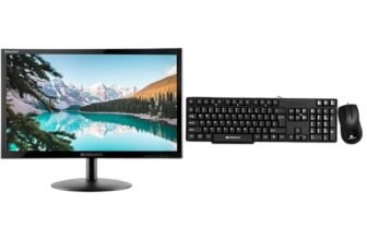 ZEBRONICS Zeb-V19Hd 18.5 Inch (46.99 Cm) Led Monitor with Supporting Hdmi, Vga Input, Hd 1366 X 768