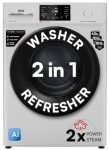 IFB 6 Kg 5 Star, DeepClean® Technology, AI Powered, Fully Automatic Front Load Washing Machine (DIVA GXN 6010 CMS, PowerSteam®, 9 Swirl, Steam Refresh, Inbuilt Heater, Eco Inverter, Grey)