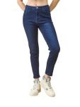 Lyra Women’s Mid-Rise Slimfit Ankle Length Jeans|Stretchable Fabric for Comfort|Trendy & Stylish Denim|Size – 30