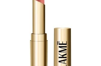 Lakme Unreal 3D Slim Bullet, Matte Lipstick, Lightweight shine, Nude Bae, 3.6g