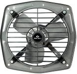 Bajaj Bahar 150 MM Exhaust Fan | Strong Metal Body | High Air Delivery | Low Energy Consumption | Comes With Bird Guard | Easy To Mount | 2 Yrs Warranty 【Metallic Grey】