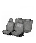 Flomaster Towelmate Seat Cover for Maruti Alto (Set of 3, Grey) (WV0013592)
