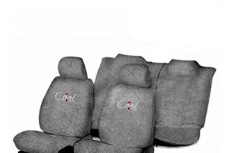 Flomaster Towelmate Seat Cover for Maruti Alto (Set of 3, Grey) (WV0013592)