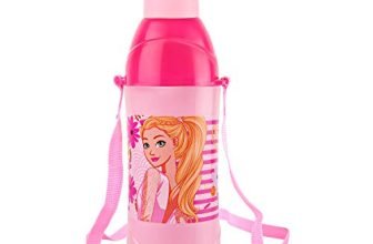 Cello Steel-X kids Zee 540 Ml Bottle Insulated Stainless Steel Inner, Light Pink, 1 Piece