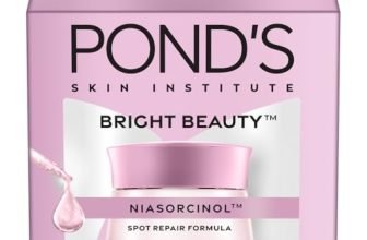 Pond’s Bright Beauty Light Cream with UV Filter | Niasorcinol | 100x Better than Vitamin C | Niacinamide | Fades Dark Spots, Brightens Skin, 50g