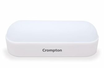 Crompton 10W Wall Lamp LED Rectangle Shape Outdoor Bulkhead Waterproof Light for Outdoor Garden Bathroom Light (Cool Day Light Pack of 1)