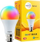 Wipro 9 W Bluetooth Standard B22 LED Bulb(Multicolor)